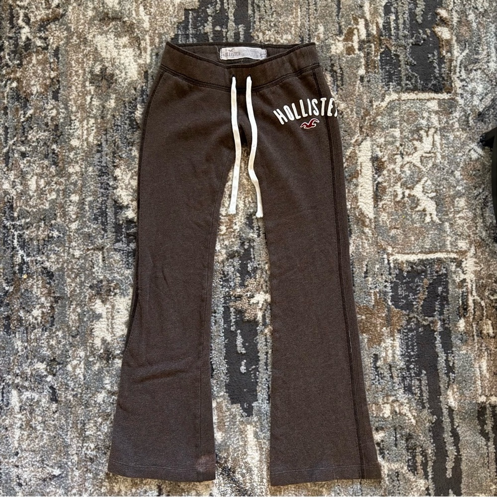 VTG Hollister ultra low rise flare sweatpants